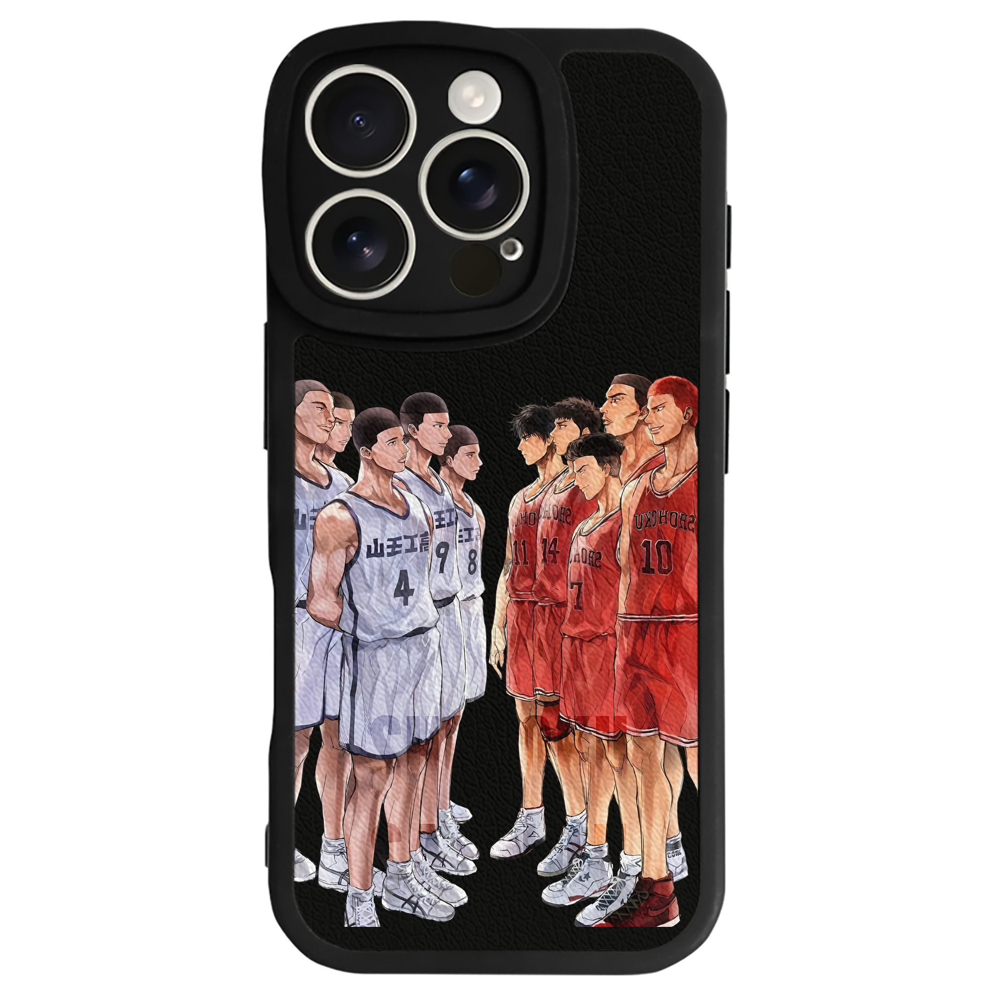 （画像用） SLAM DUNK／スラムダンク 【iPhone 16シリーズ対応】シリコンスマホケース（レザー調） 材質：シリコン